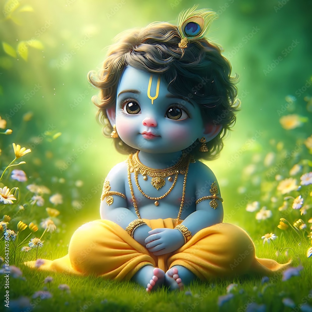 Eyes Full of Wonder: Krishna's Enchanting Play Eyes Full of Wonder: Krishna's Enchanting Play