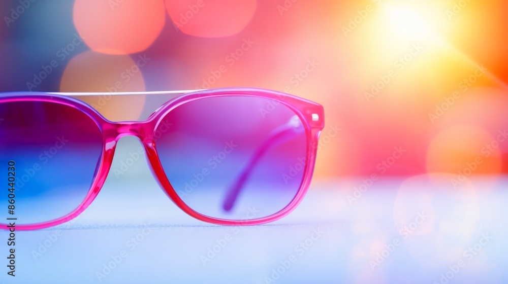 This image depicts colorful sunglasses on a bright surface under warm sunlight, representing summer vibes, fashion, and the joy of sunny days filled with relaxation. This image depicts colorful sunglasses on a bright surface under warm sunlight, representing summer vibes, fashion, and the joy of sunny days filled with relaxation.