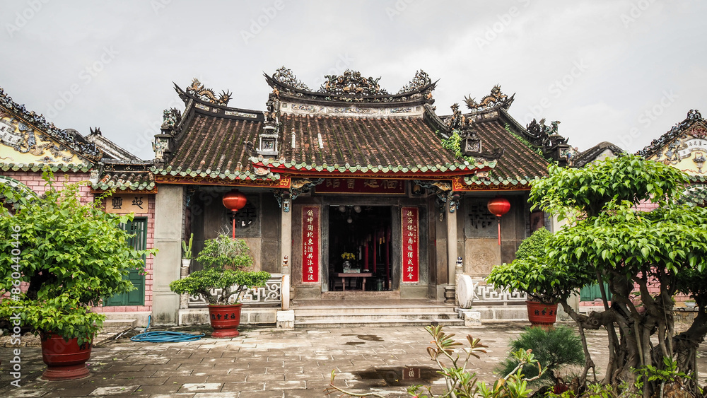 The architecture of Hoi An in Northern Vietnam The architecture of Hoi An in Northern Vietnam