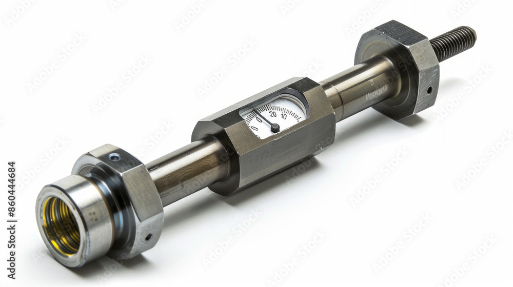 Engine Cylinder Bore Dial Indicators: Measures cylinder bore dimensions precisely isolated on white background Engine Cylinder Bore Dial Indicators: Measures cylinder bore dimensions precisely isolated on white background