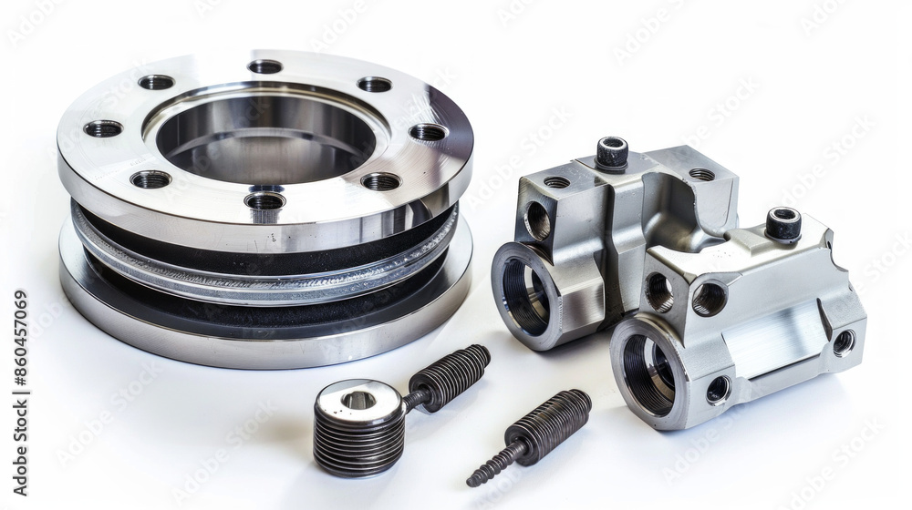 Brake caliper piston compressors for retracting brake caliper pistons isolated on white background Brake caliper piston compressors for retracting brake caliper pistons isolated on white background