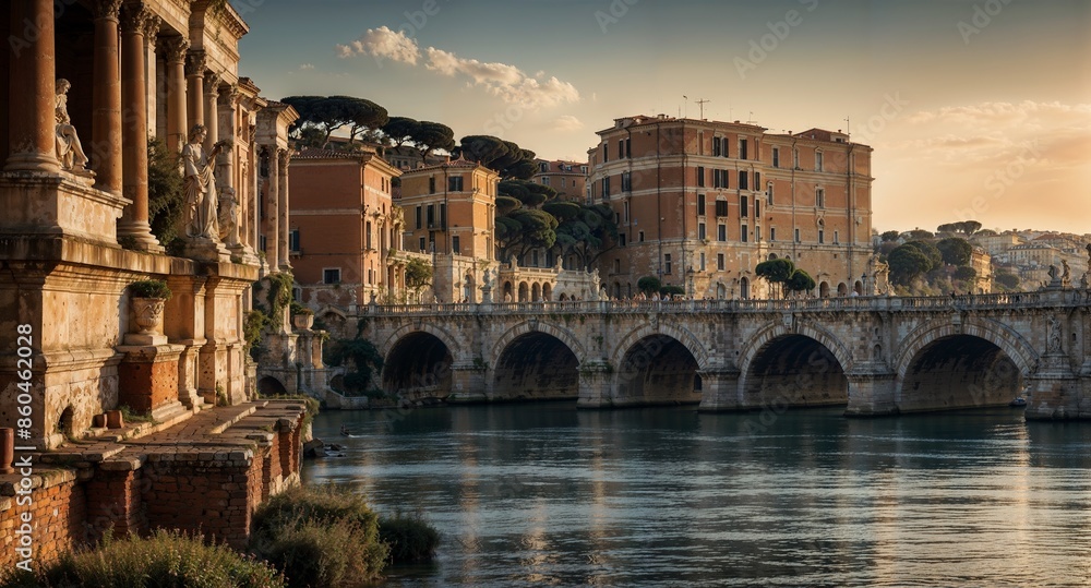 Ancient Roman city, Italy Ancient Roman city, Italy