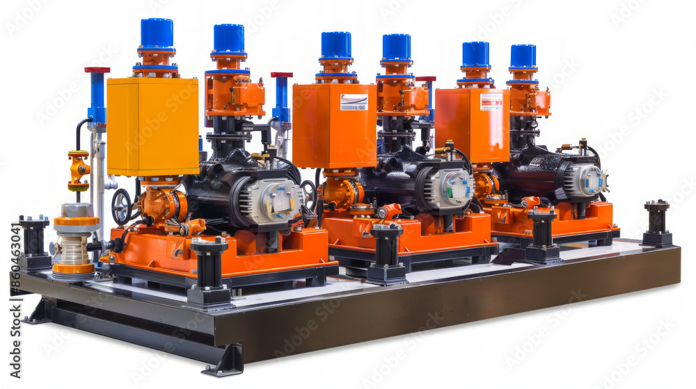 Differential fluid exchange machines for servicing differentials isolated on white background Differential fluid exchange machines for servicing differentials isolated on white background