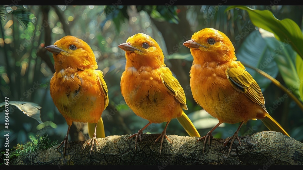 Turmeric Birds: Melodious Healers of the Forest Turmeric Birds: Melodious Healers of the Forest