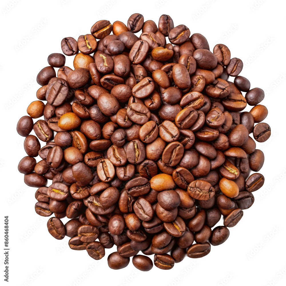 Coffee beans Isolated on transparent background Coffee beans Isolated on transparent background