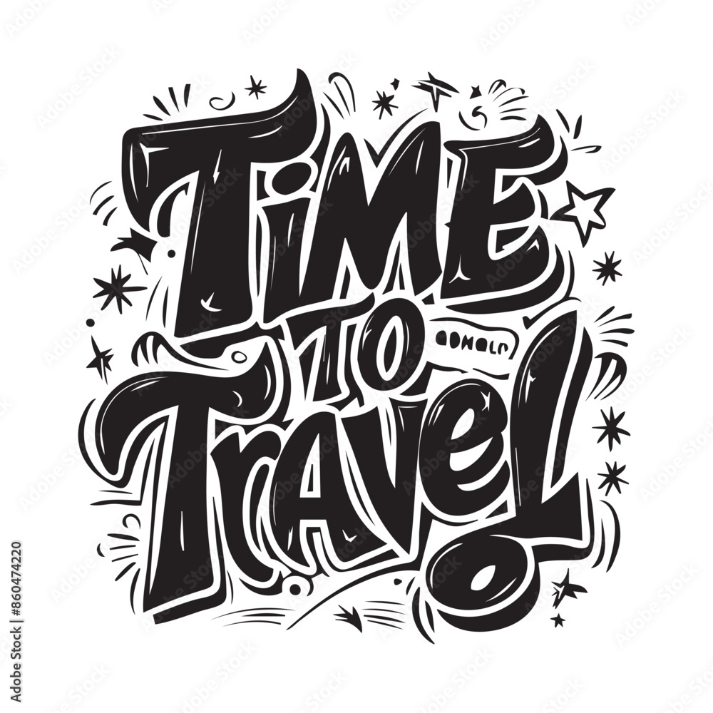 Fototapeta premium Motivational typography design, tshirt, sticker, mug design template