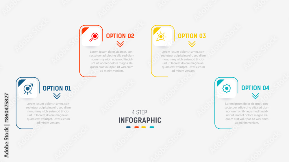 Three Step Infographic label design Vector template with line icons. process steps diagram, presentations, workflow layout, banner, flow chart, info graph vector illustration.