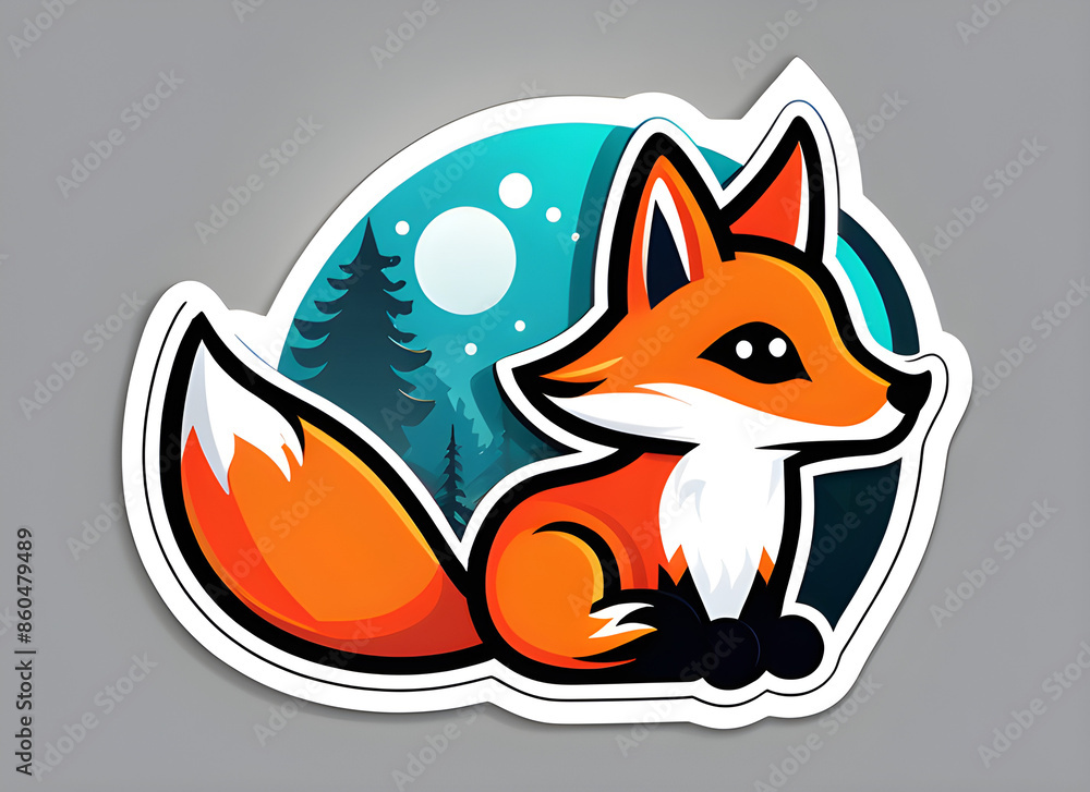 Obraz premium 여우 generative ai