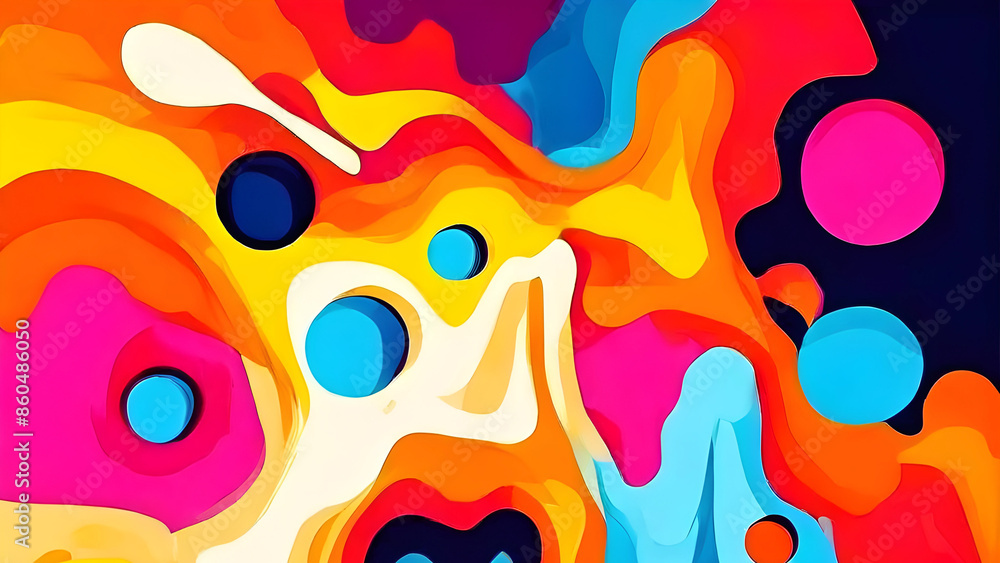 A visually appealing and minimalistic background, vibrant and dynamic abstract background with a riot of colors and shapes. showcasing a balanced arrangement of elements and a subdued color palette A visually appealing and minimalistic background, vibrant and dynamic abstract background with a riot of colors and shapes. showcasing a balanced arrangement of elements and a subdued color palette