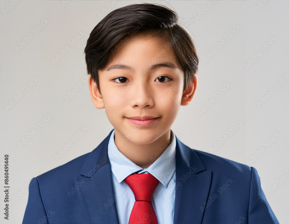 Studio Portrait of Young Teenager Boy Studio Portrait of Young Teenager Boy