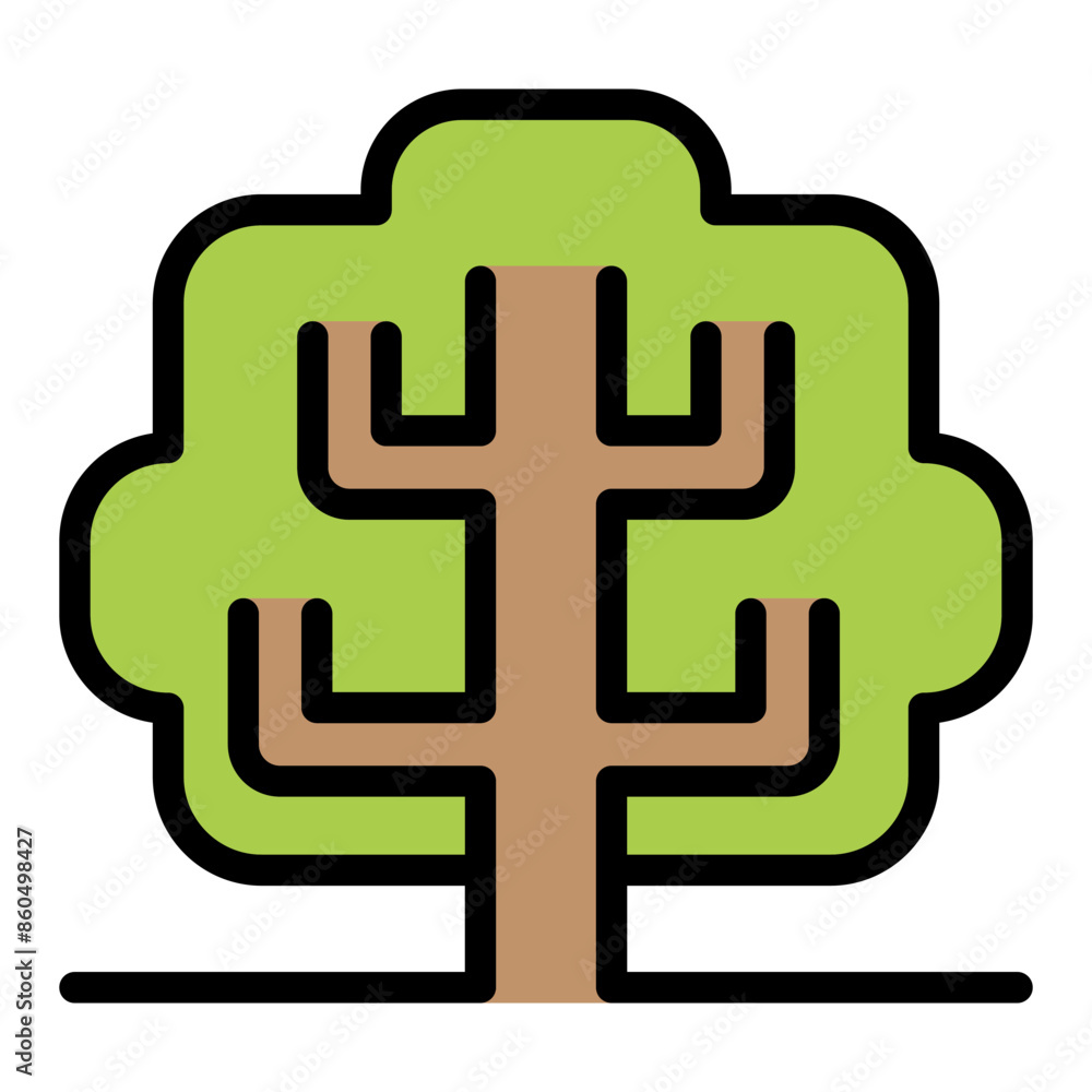Obraz premium Tree icon