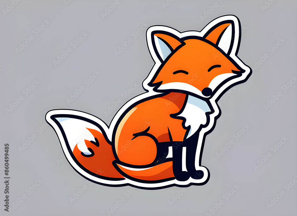 Obraz premium 여우 generative ai