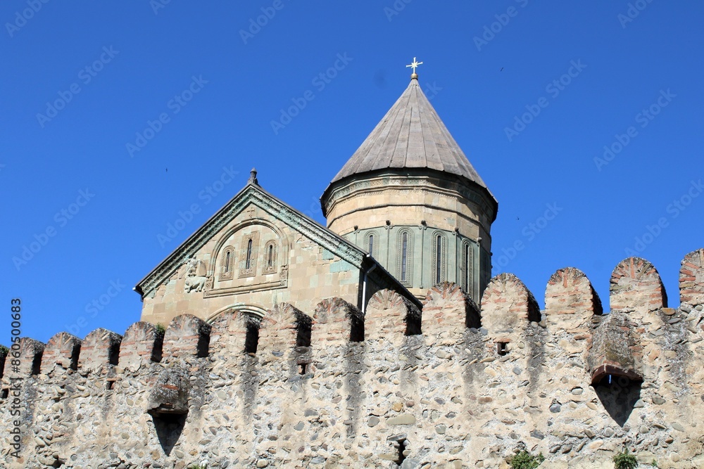 Fototapeta premium Svetitskhoveli Cathedral, Mtskheta, Georgia.