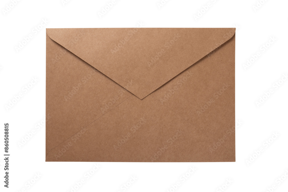Sealed Envelope isolated on transparent background