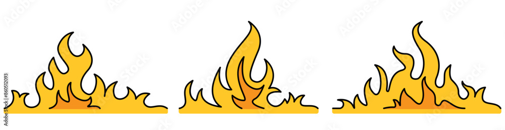 Flame, fire graphic illustration background Flame, fire graphic illustration background