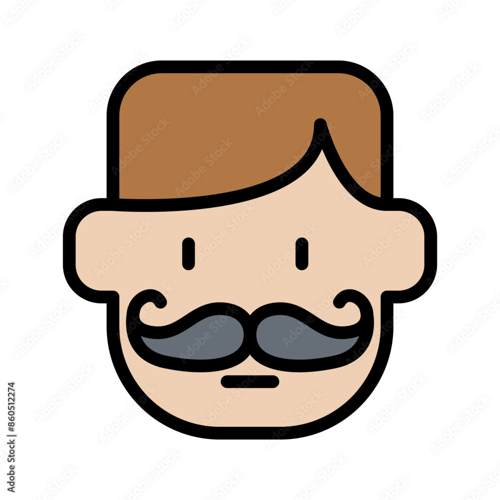 Mustache icon Mustache icon