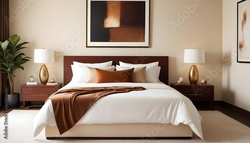 white and gold theme modern interior design