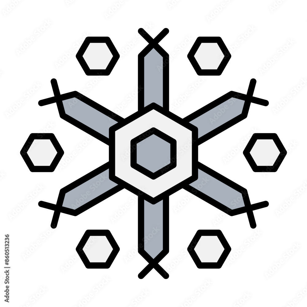 Snowflakes icon Snowflakes icon