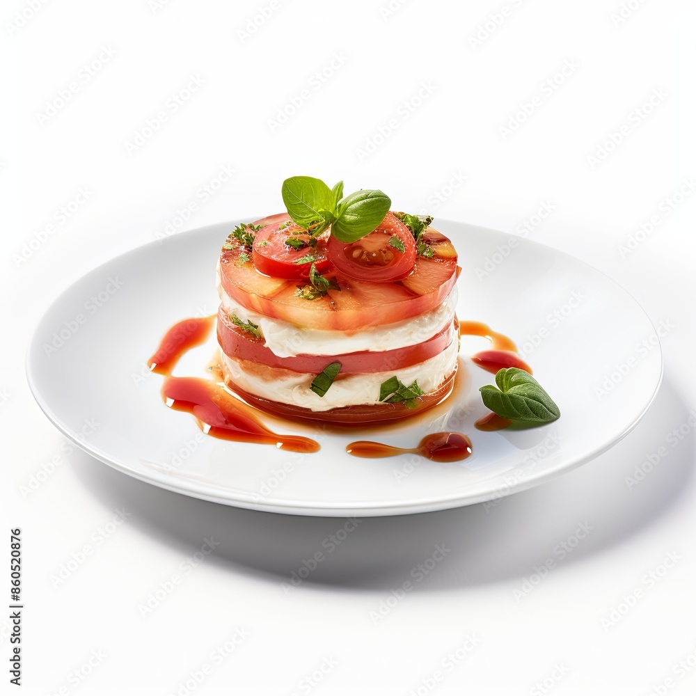 Famous food dish Isolated on a white background Famous food dish Isolated on a white background