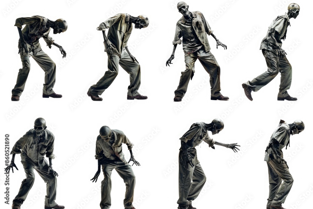 Man posing in different positions and angles Man posing in different positions and angles