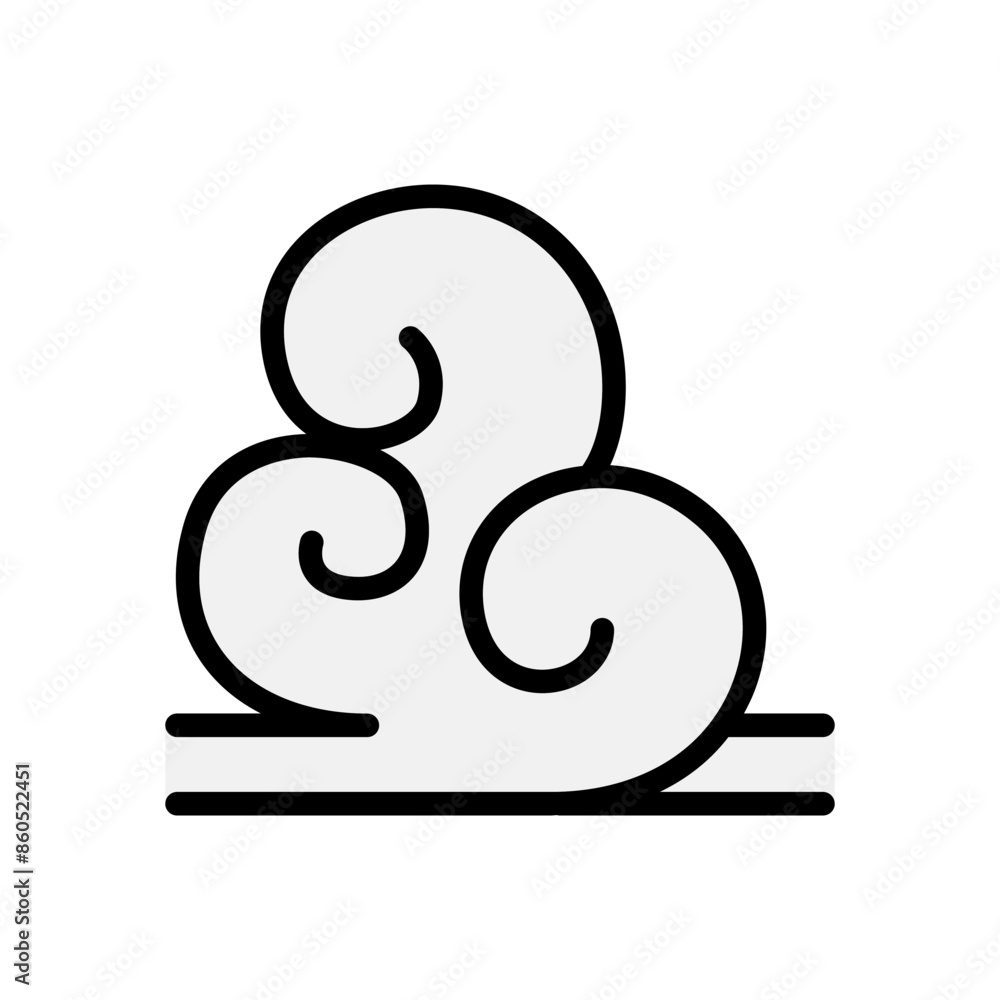 Fototapeta premium Wind icon