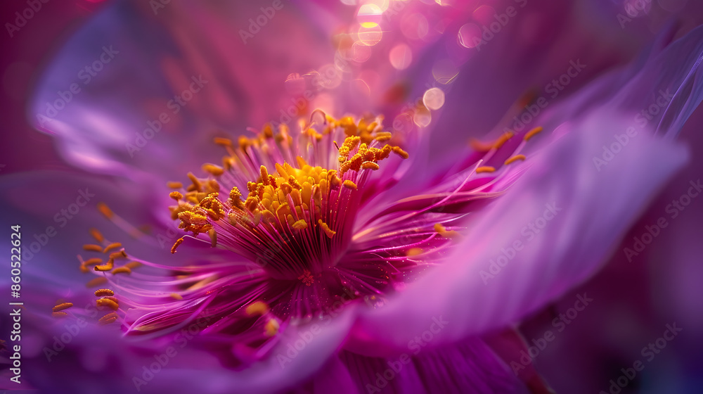 Fototapeta premium closeup view of cosmos flower cosmeya in the garden in summer High quality photo : Generative AI