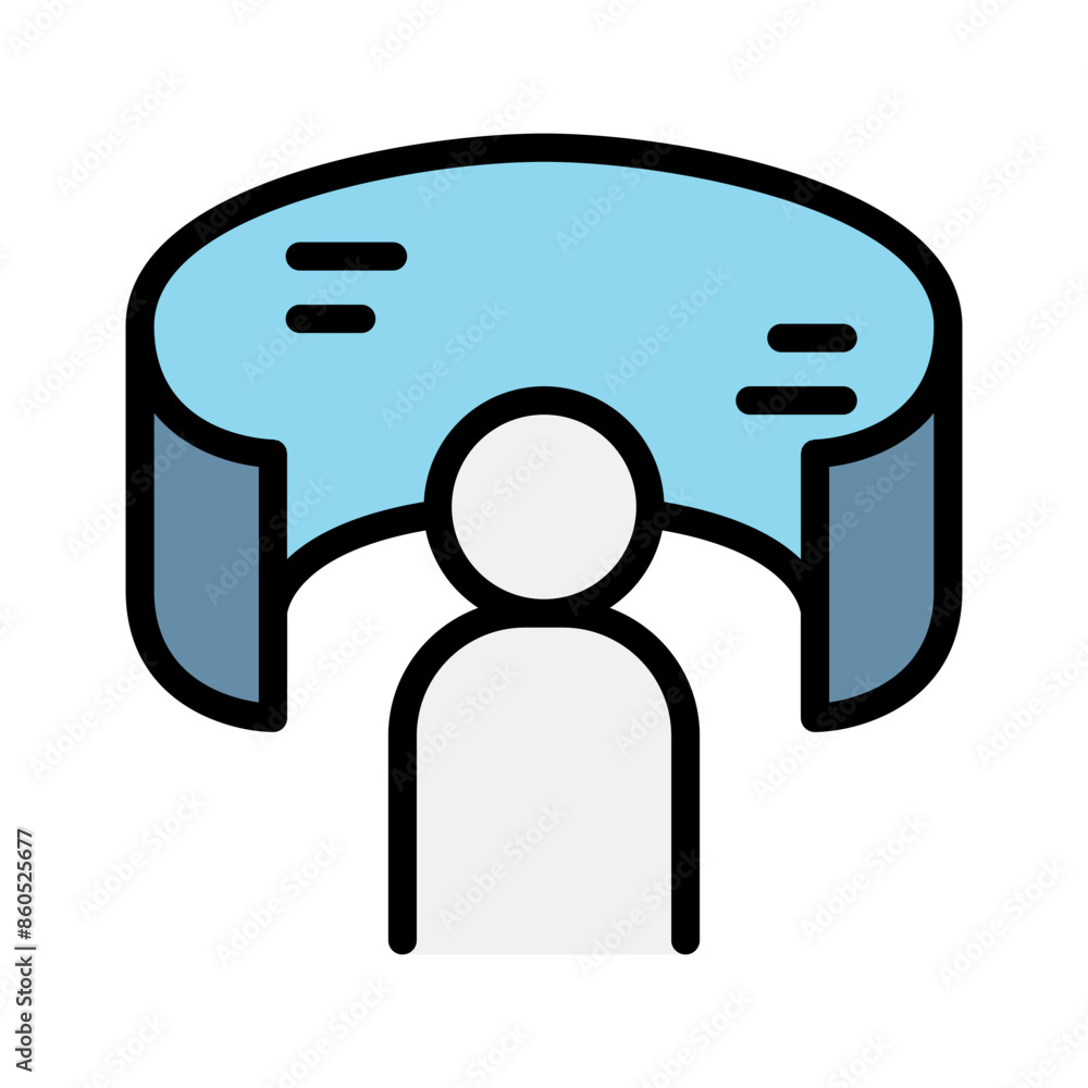 VR technology icon VR technology icon