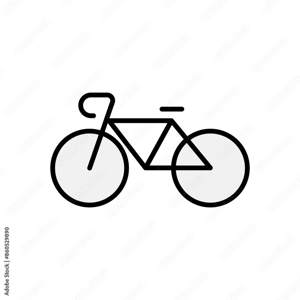 Fototapeta premium Bicycle icon