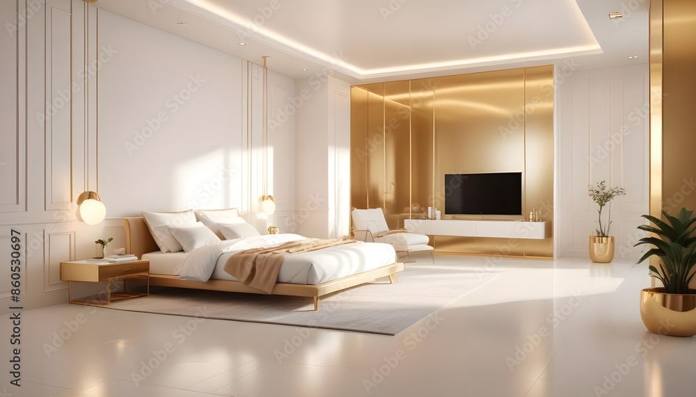 white and gold theme modern interior design white and gold theme modern interior design