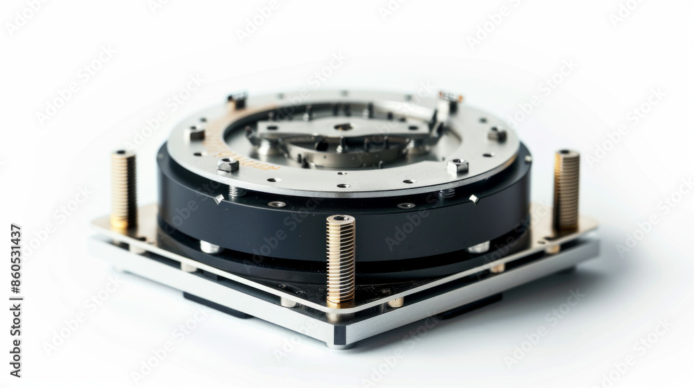 Inertial measurement units (IMUs) for measuring vehicle motion isolated on white background Inertial measurement units (IMUs) for measuring vehicle motion isolated on white background