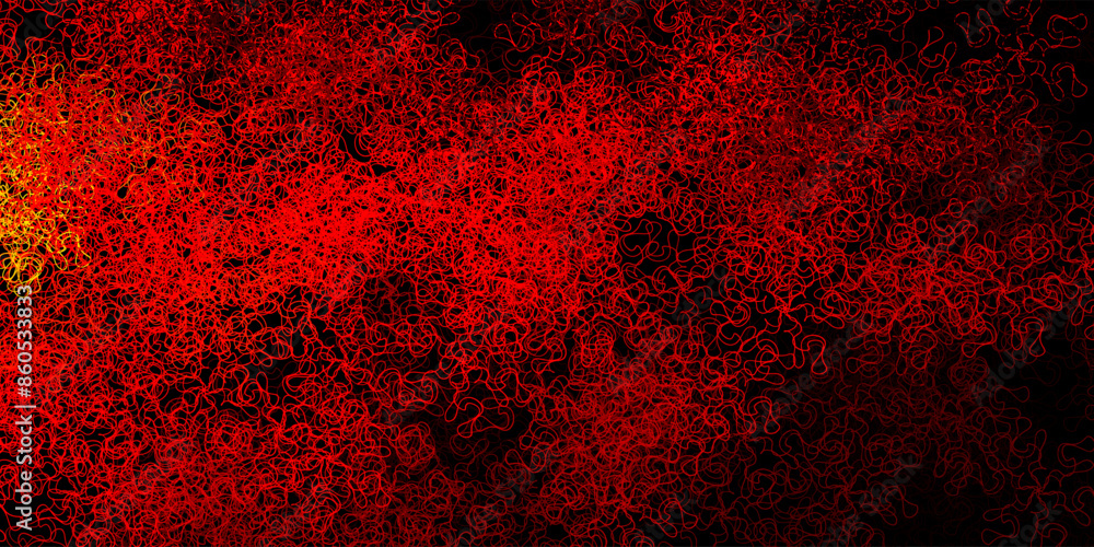Dark red vector texture with wry lines. Dark red vector texture with wry lines.