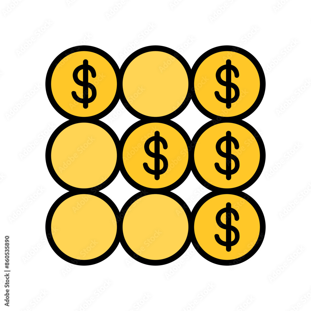 Obraz premium Investment icon