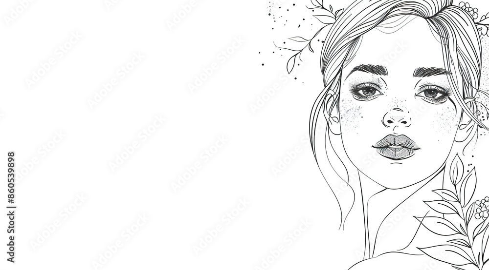 Fototapeta premium portrait of a girl