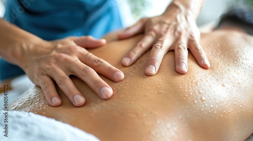 Wallpaper Mural Therapist assisting patient in therapy center Torontodigital.ca
