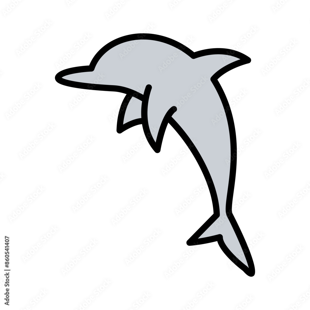 Obraz premium Dolphin icon