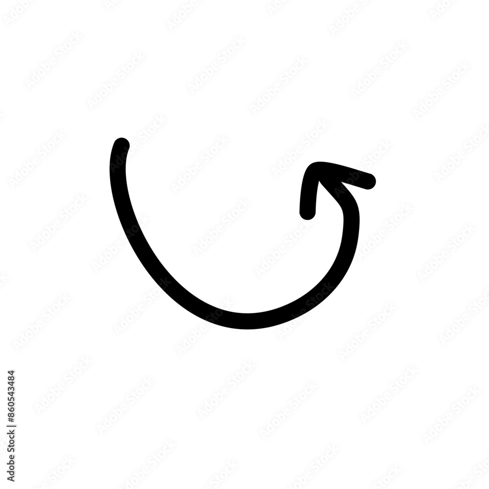 Hand drawn vector arrows doodle Hand drawn vector arrows doodle