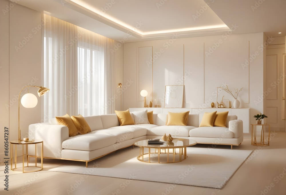 white and gold theme modern interior white and gold theme modern interior