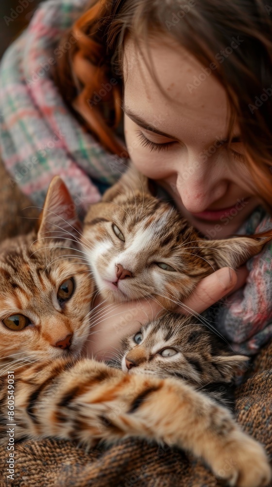 Heartwarming Adoption Scene at Animal Shelter Generative AI Heartwarming Adoption Scene at Animal Shelter Generative AI