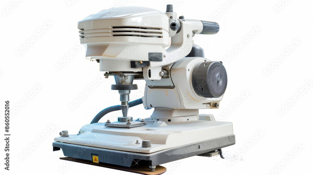 Sanding machine for smoothing surfaces isolated on white background Sanding machine for smoothing surfaces isolated on white background