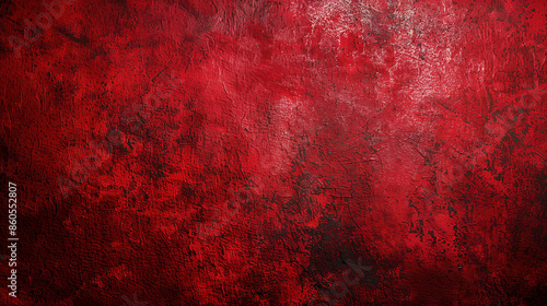 Textured Red Grunge Movie Background with Dark and Light Variations