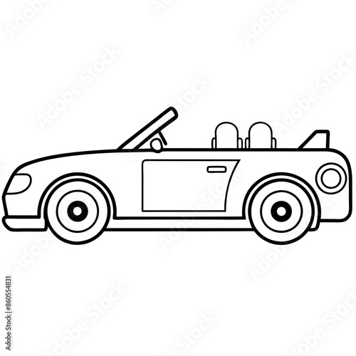 Modified car coloring pages