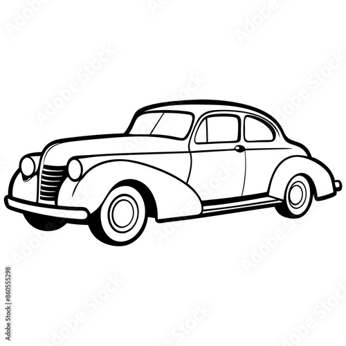 Modified car coloring pages