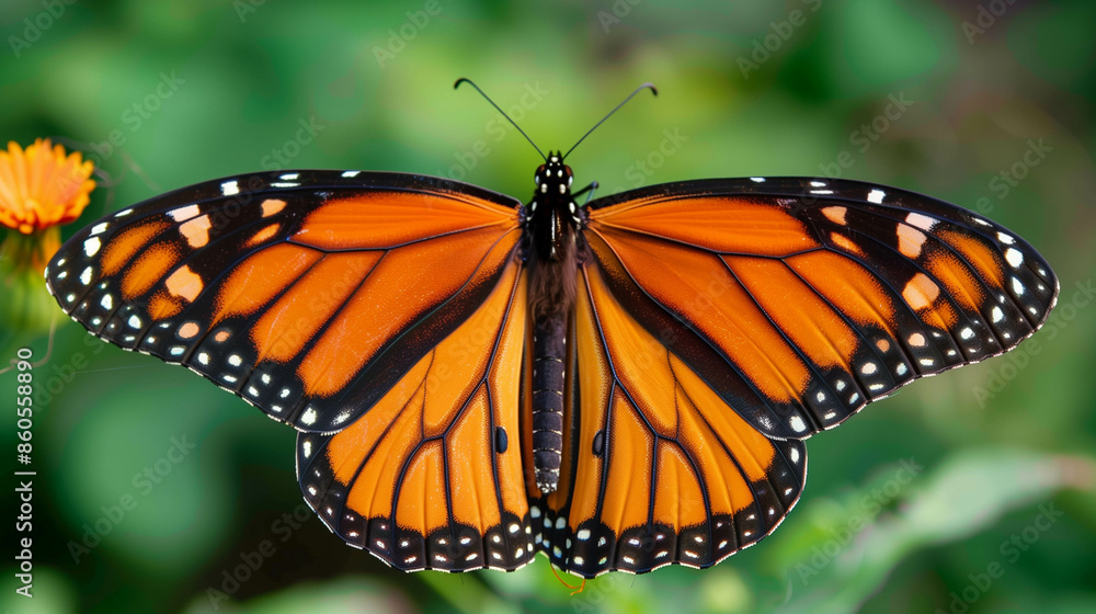 butterfly with its wings fully spread, butterfly with its wings fully spread,
