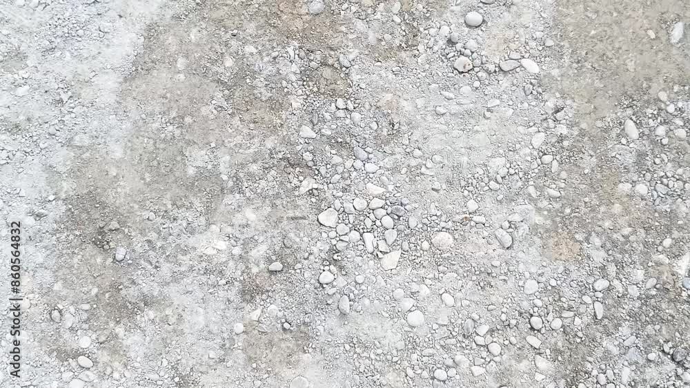 gravier sur un sol en travaux gravier sur un sol en travaux