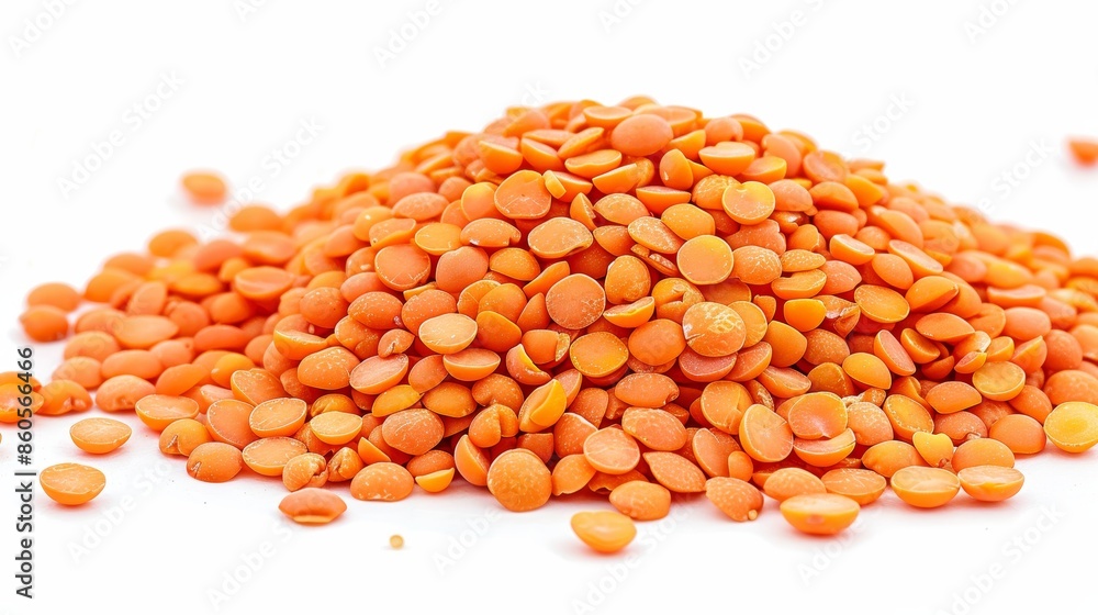 Healthy Food Option on White Background Generative AI Healthy Food Option on White Background Generative AI