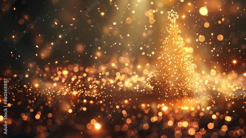 Whimsical Christmas Banner for Holiday Decor Generative AI Whimsical Christmas Banner for Holiday Decor Generative AI