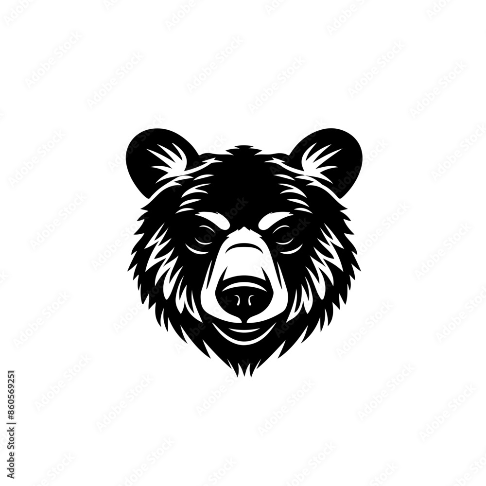 Bear cub Vector Logo Bear cub Vector Logo