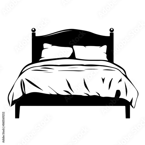 Bed Vector Logo