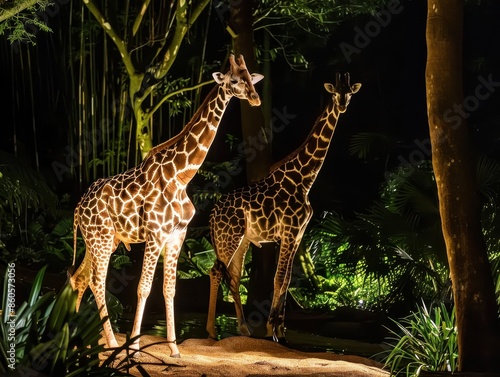 Enchanting Night Safari Experience at Singapore Zoo: Capturing Nocturnal Wildlife in Action
