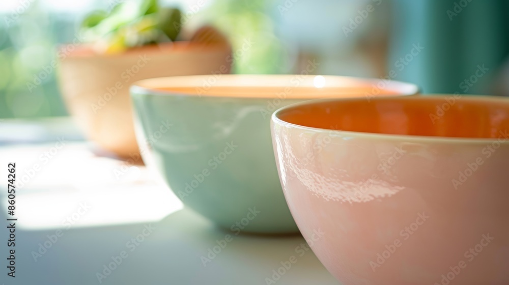Summer Delights: Vibrant Bowls of Fresh Fruits Generative AI Summer Delights: Vibrant Bowls of Fresh Fruits Generative AI